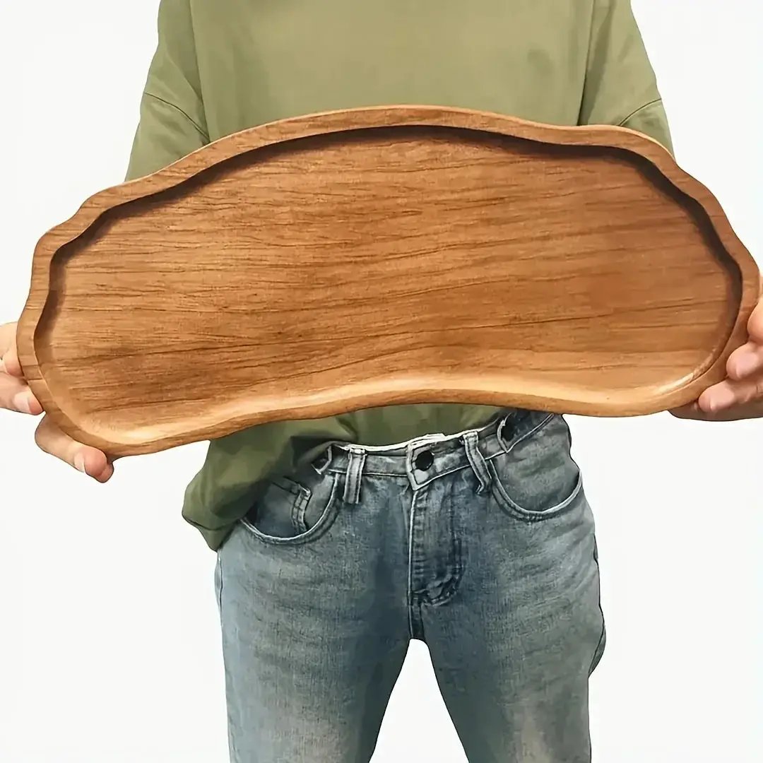 Dessert Tray - Wooden Rectangular by House Of Avana