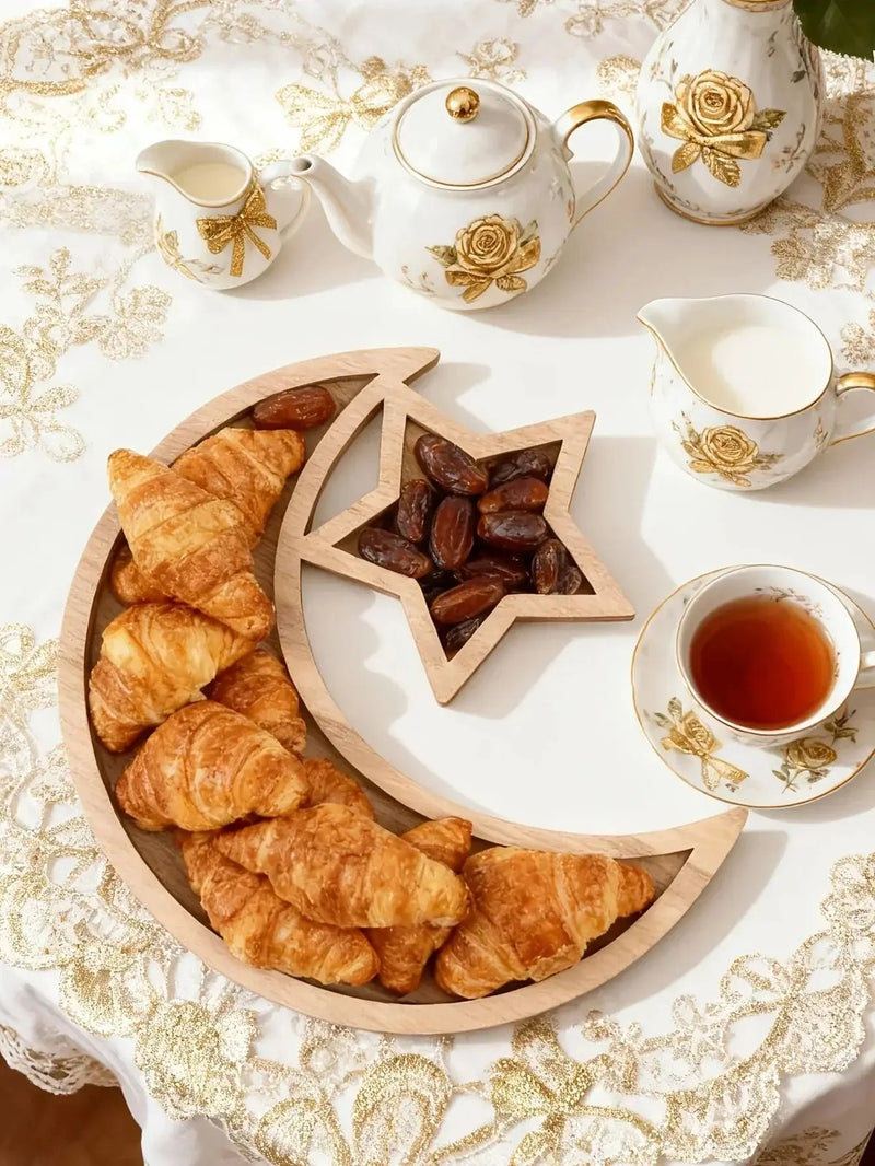 Dessert Tray - Wooden Serving by House Of Avana