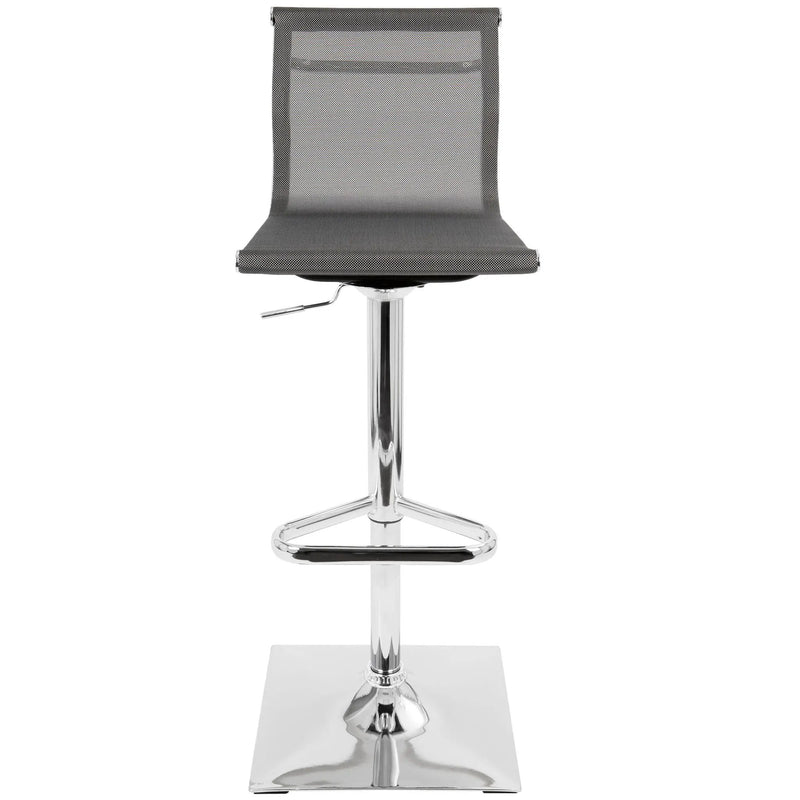 Mirage - Contemporary Adjustable Barstool With Swivel by HouseOfZazla