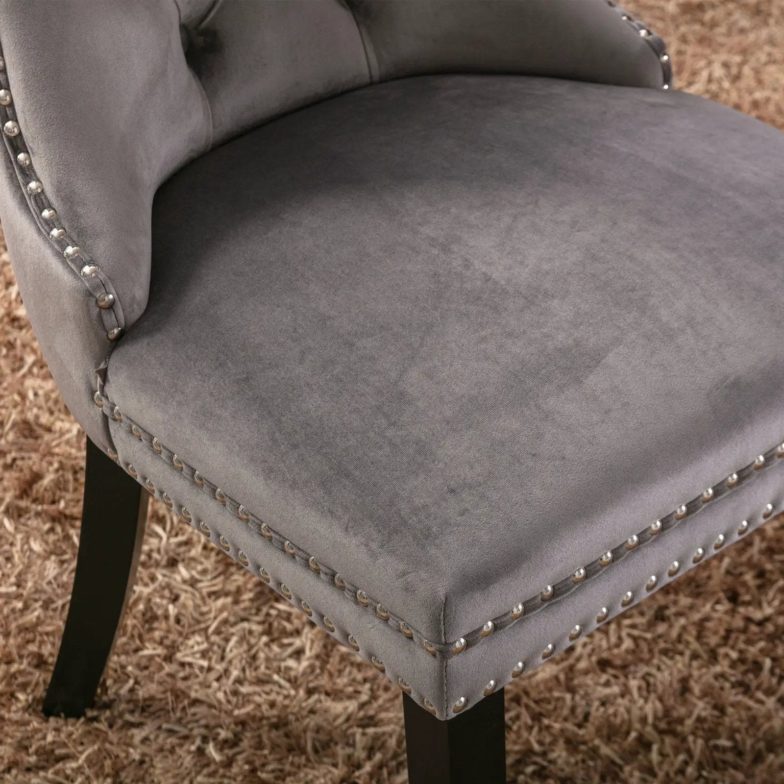 Nikki - High-End Tufted Dining Chair (Set of 2) by HouseOfZazla