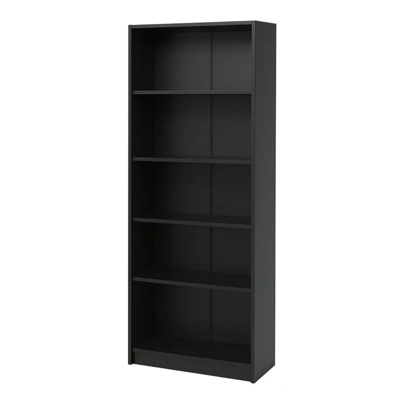 5 Tier Bookshelf Storage Cabinet With Anti-Tip Kit by Unique Piece Furniture