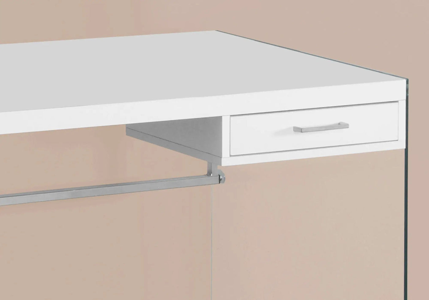 Contemporary Design Computer Desk For Home Office, Storage Drawers by HouseOfZazla