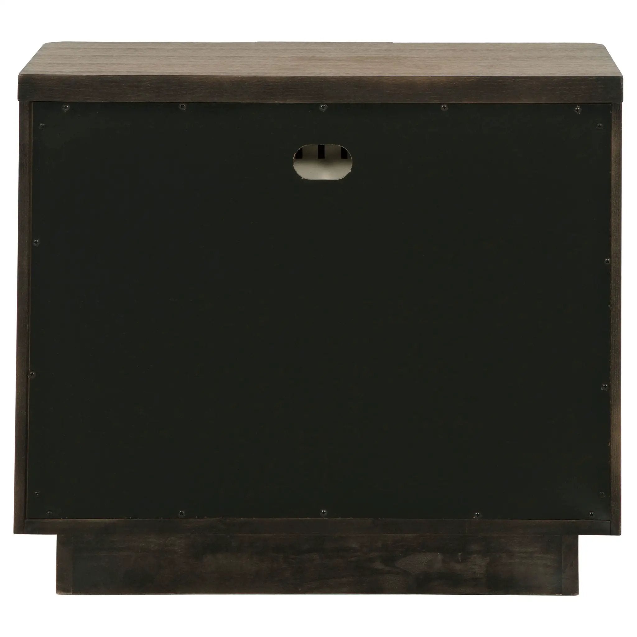 Moraga - 2 Drawer Nightstand - Ash Brown by HouseOfZazla