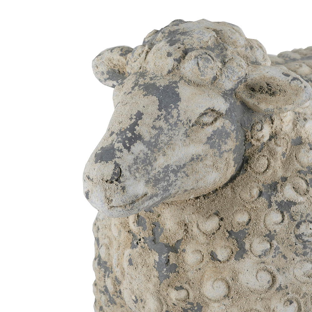 18.1x9.6x13.8" Magnesium Sheep Figurine with Weathered, photo 6 of 10