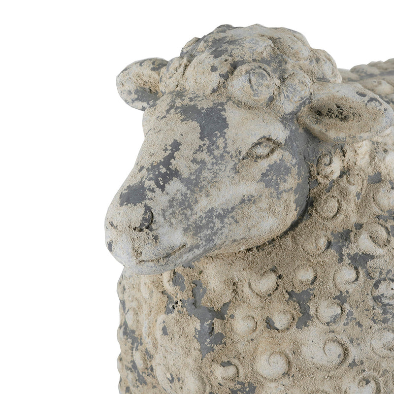 18.1x9.6x13.8" Magnesium Sheep Figurine with Weathered, photo 6 of 10