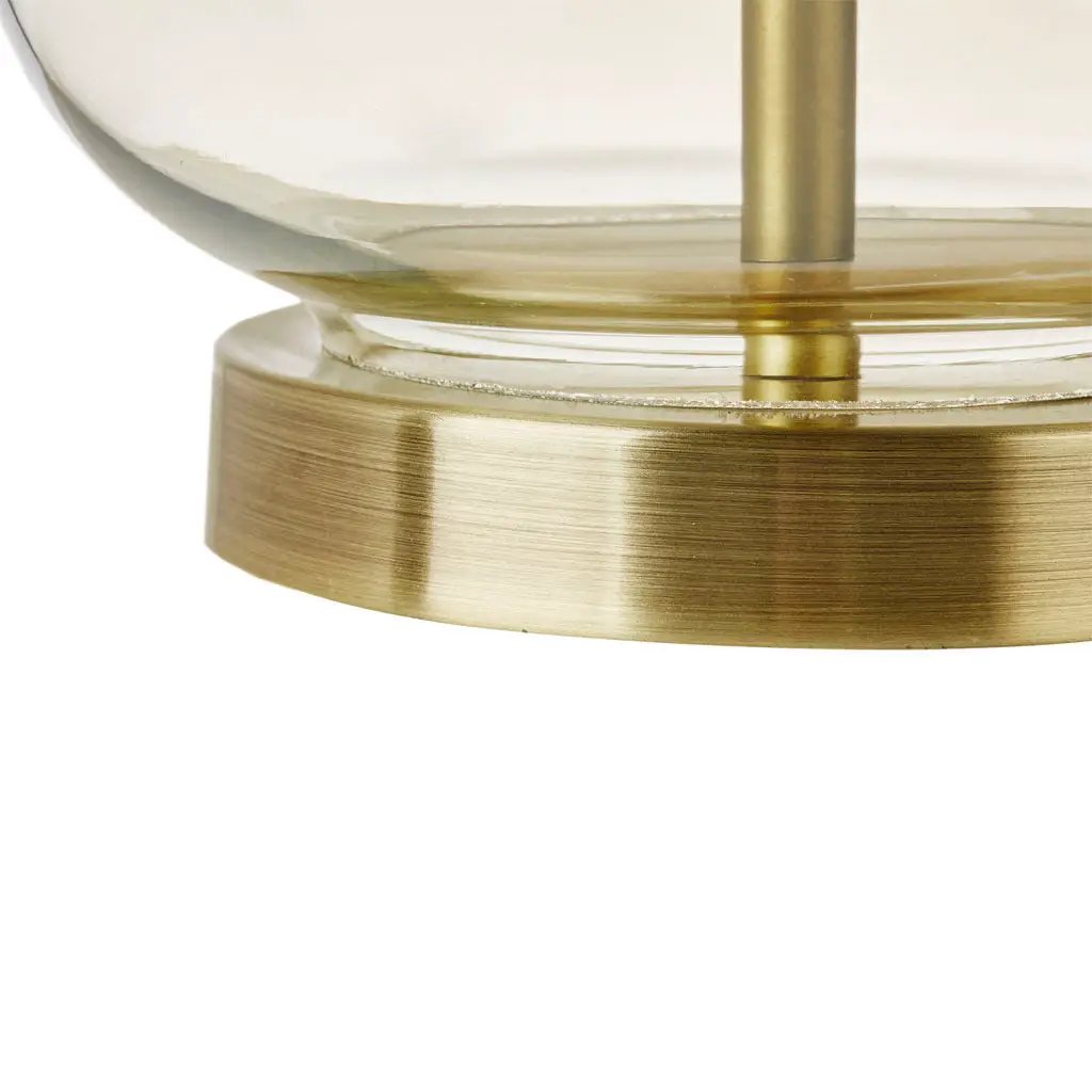 Ellipse Curved Glass Table Lamp, Set of 2 by HouseOfZazla