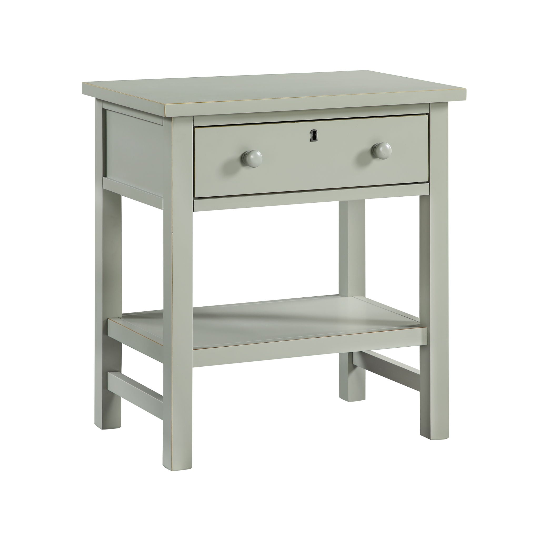 Finley - 1 Drawer Storage Nightstand by HouseOfZazla