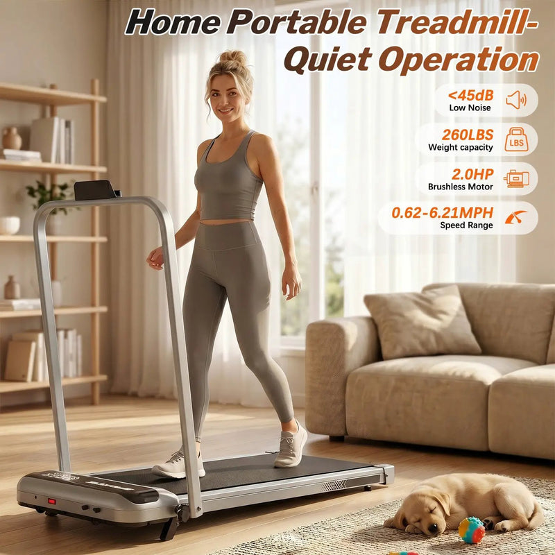 3-In-1 Under Desk Treadmill with Incline by HouseOfZazla