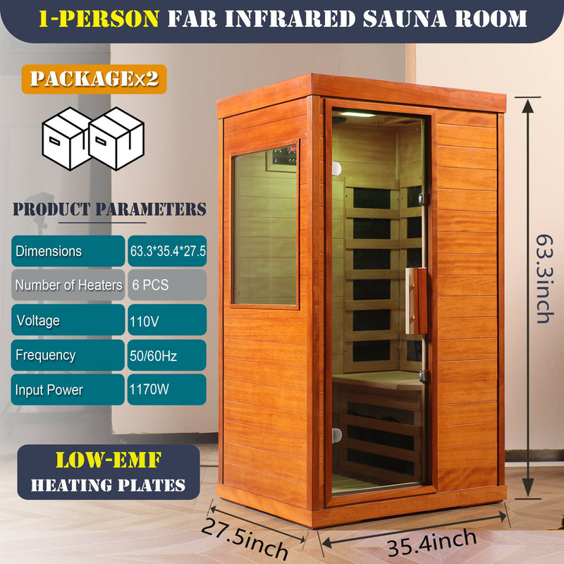Infrared Indoor Dry Sauna Room, photo 3 of 10