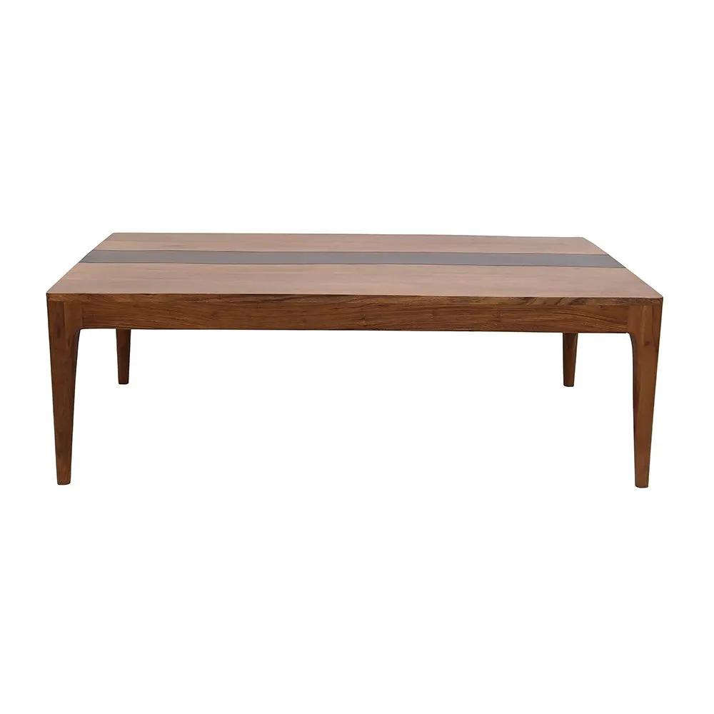 Wood Dining Table - Natural Wood / Brown by HouseOfZazla