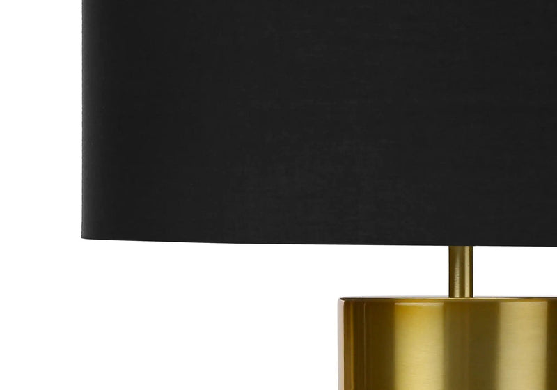 Lighting, Table Lamp, Concrete, Contemporary - Black / Gold by HouseOfZazla