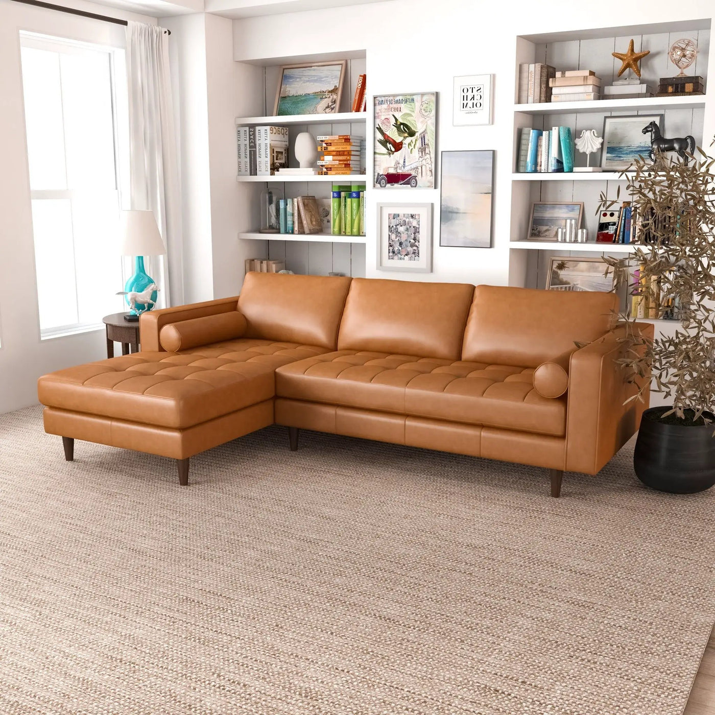 Anthony - Corner Sectional Sofa by HouseOfZazla