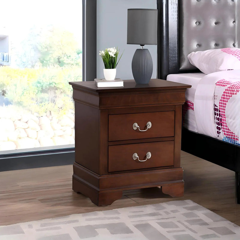 Louis Phillipe - Nightstand - Wood by Unique Piece Furniture