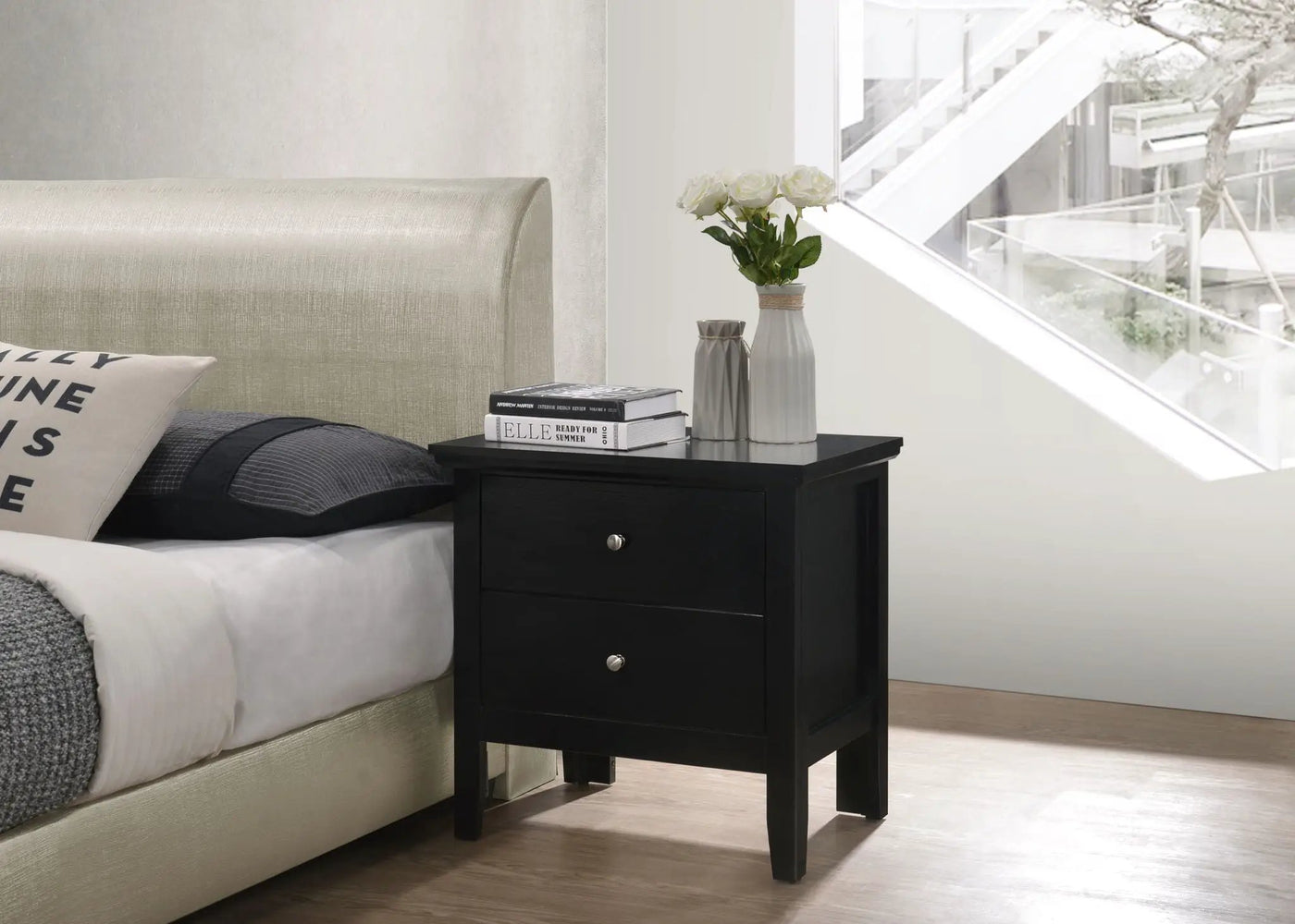 English Dovetailed Drawers Nightstand by HouseOfZazla