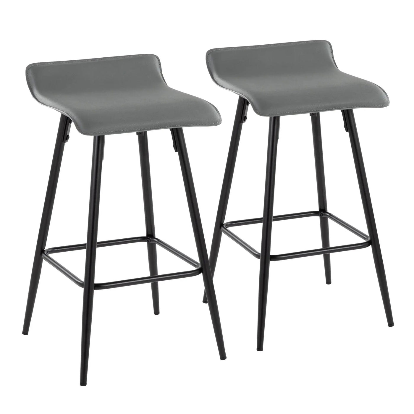 Ale - Contemporary Fixed Height Counter Stool (Set of 2) by HouseOfZazla