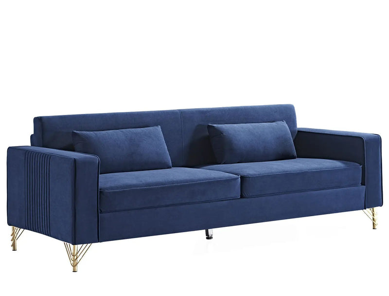 Aesthetic 3 Seater Couch With Classic Modern Appeal And Luxurious Soft Comfort by HouseOfZazla