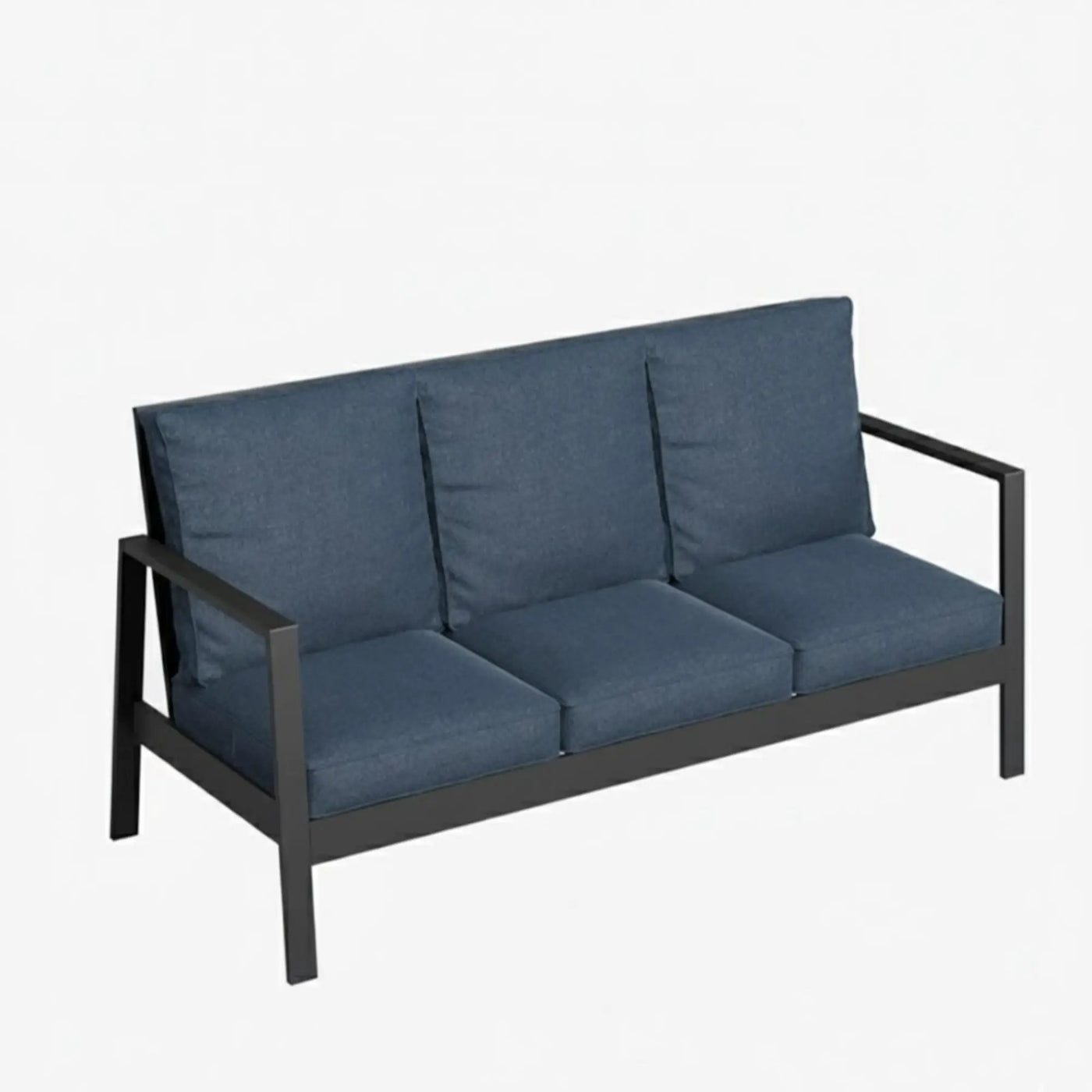 3 Seat All-Weather Patio Sofa With Cushions by HouseOfZazla