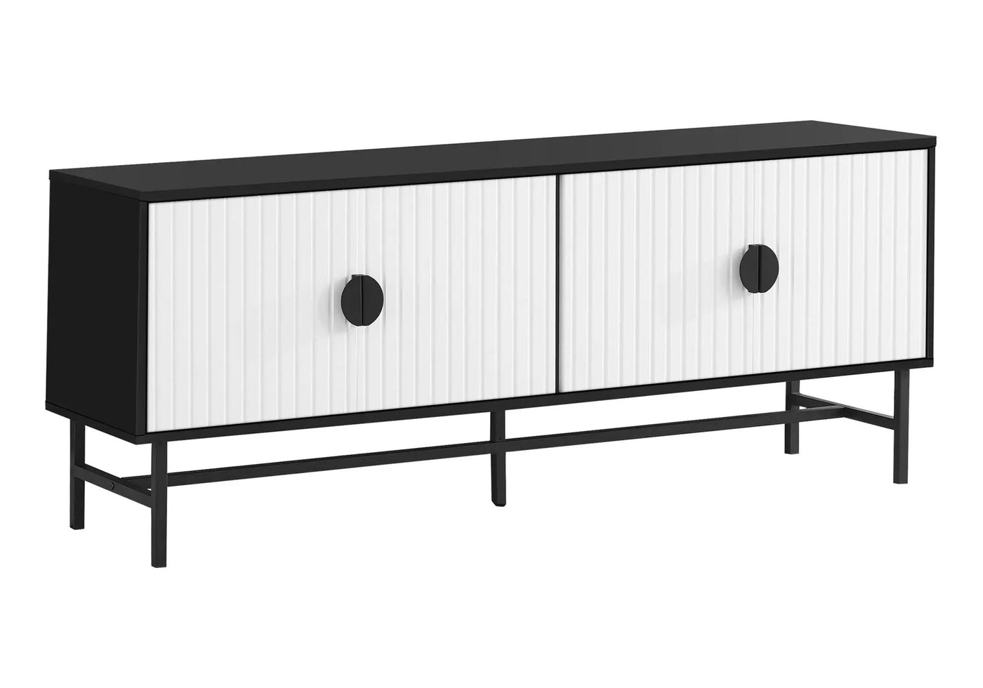 Contemporary TV Stand Console with Storage by HouseOfZazla