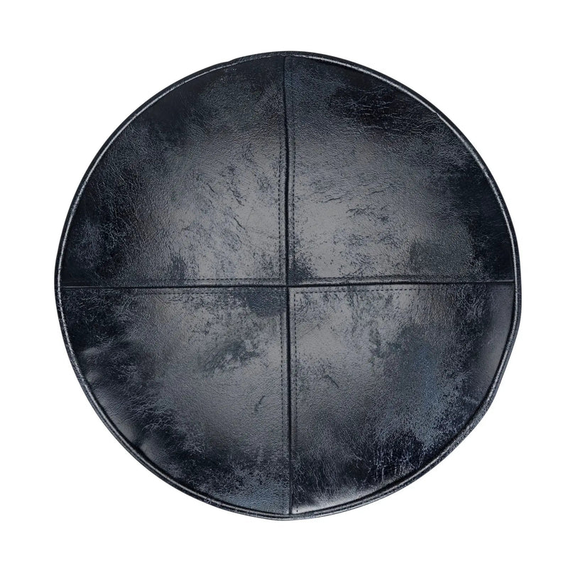 Connor - Handcrafted Round Pouf by HouseOfZazla