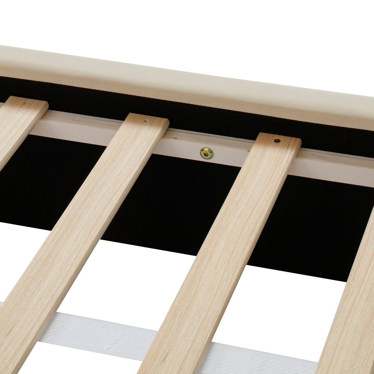 Queen Size Upholstered Platform Bed Frame, photo 10 of 10