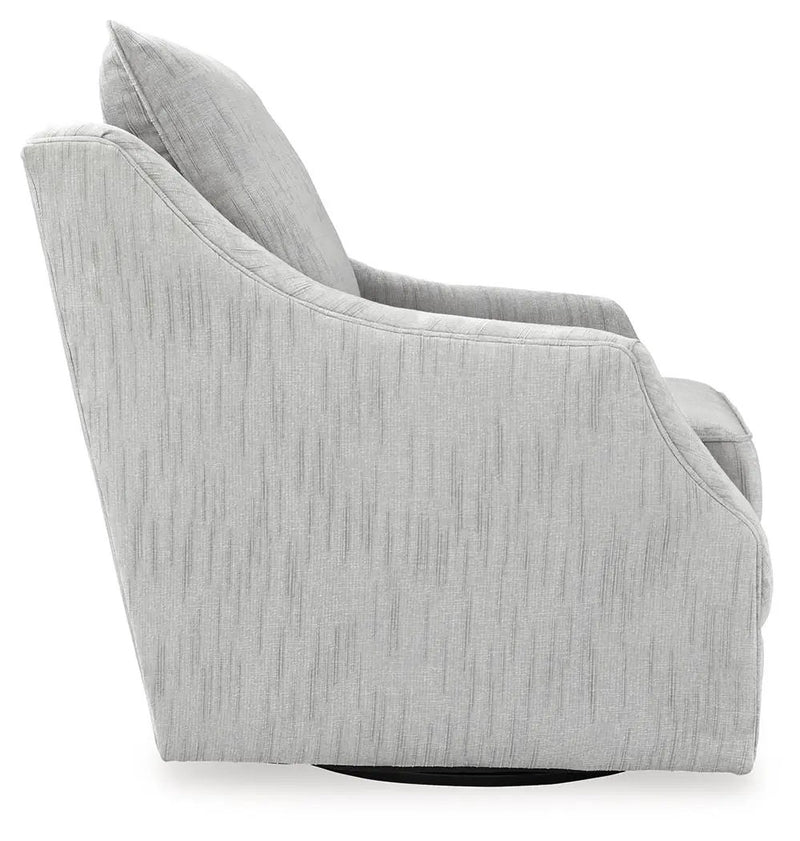 Gubbins - Swivel Accent Chair - Gray by Unique Piece Furniture