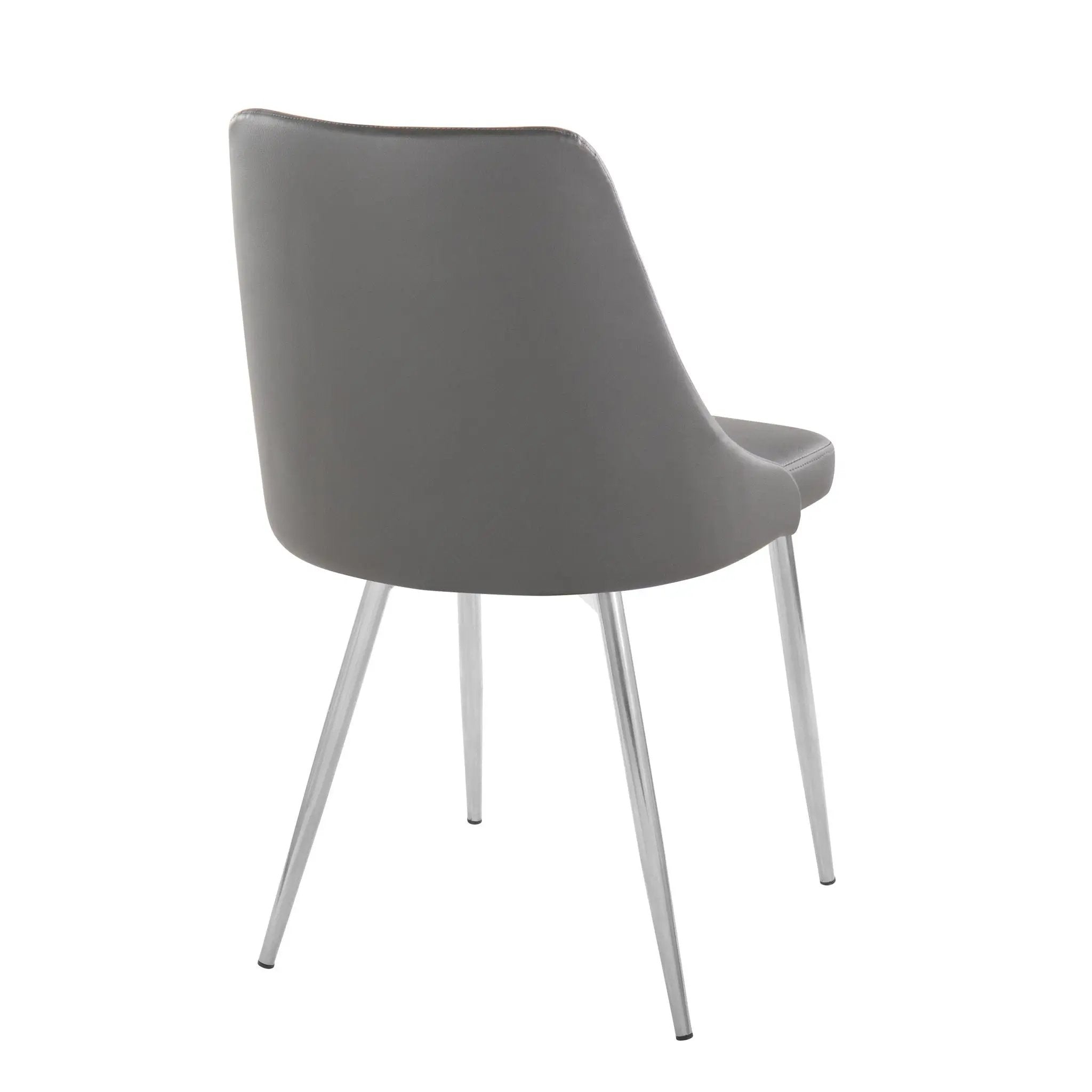 Marche - Contemporary Dining Chair With Metal Legs (Set of 2) by Unique Piece Furniture