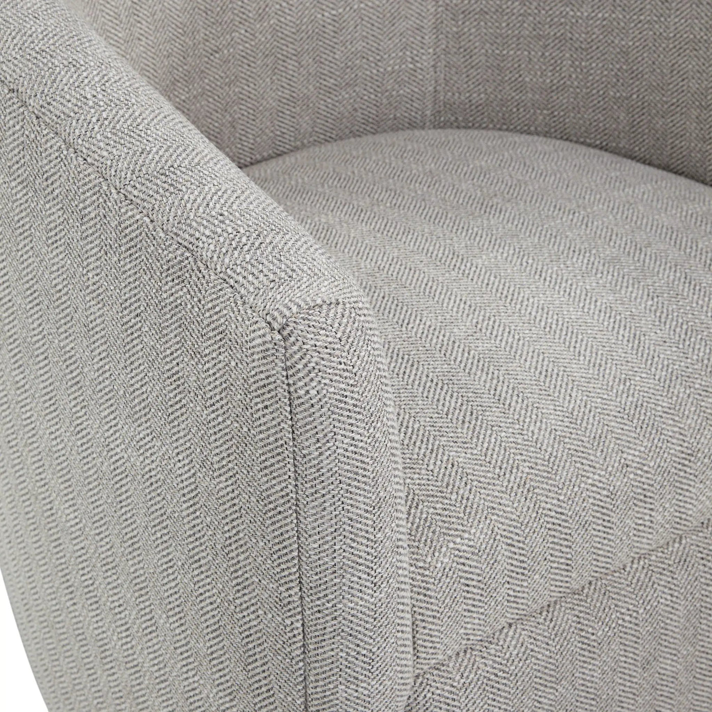 Lainey - Swivel Barrel Chair With 360 Degree Rotation by HouseOfZazla