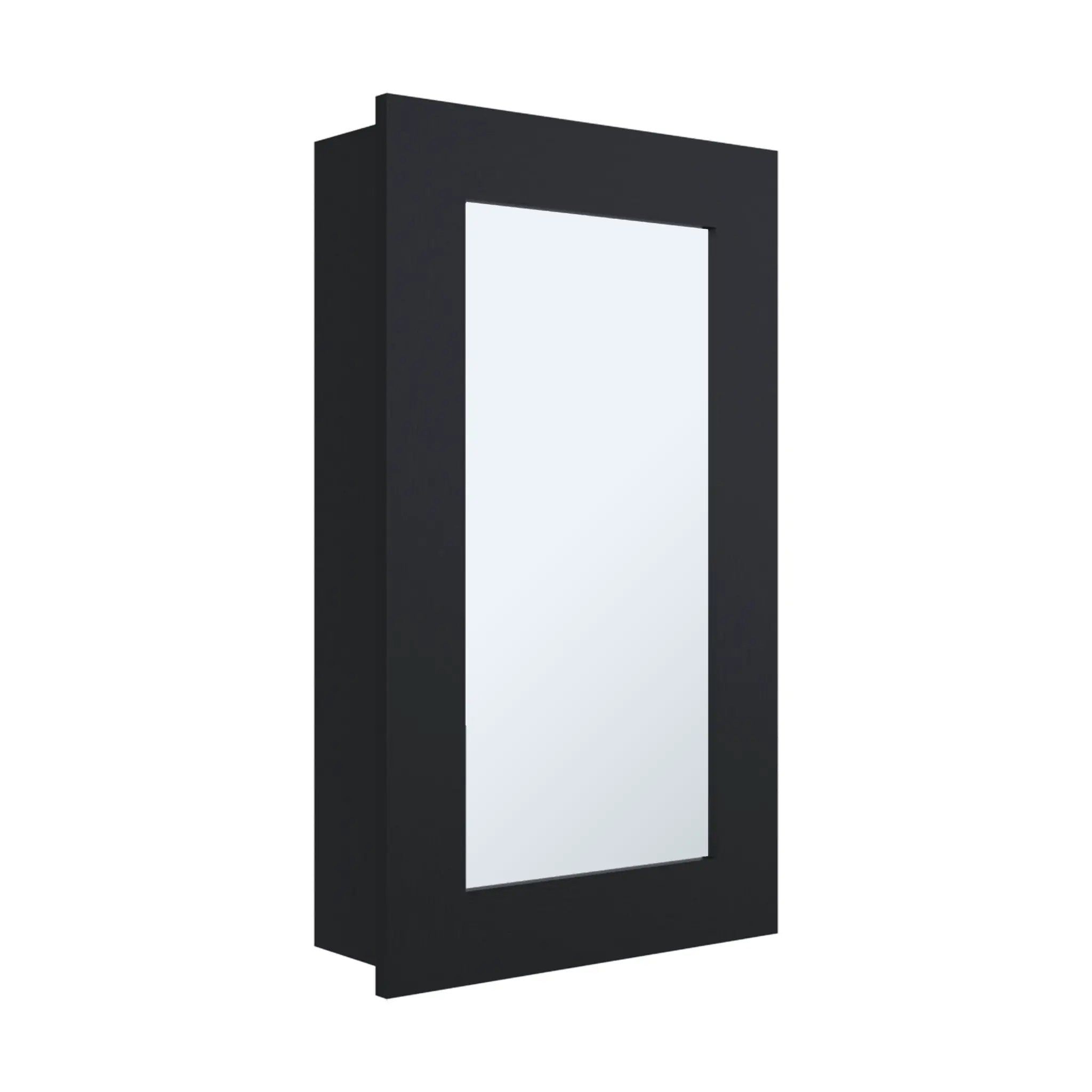 Medicine Cabinet 25.7" H, 1 Door, 3 Shelves, 1 Mirror by HouseOfZazla