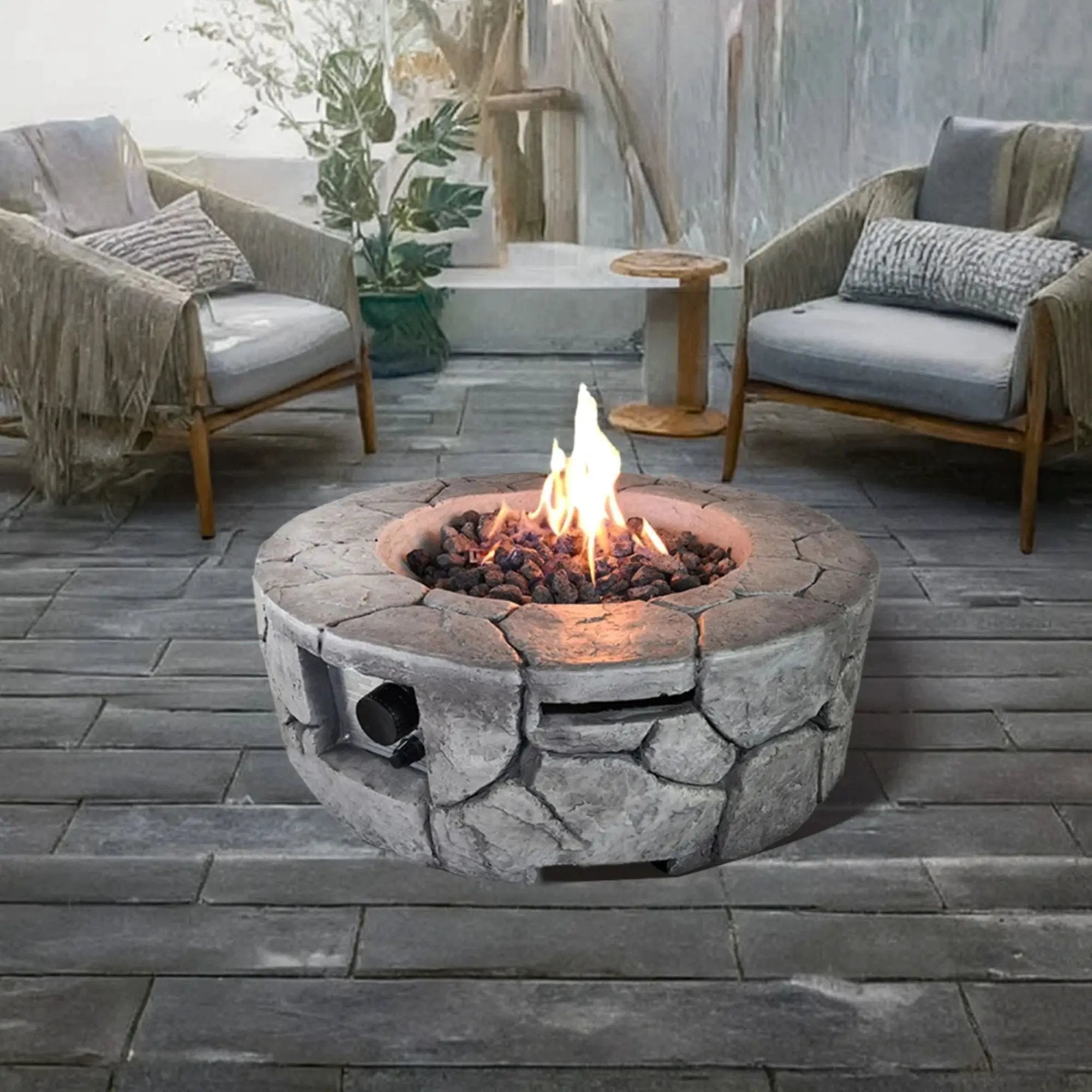 Reinforced - Outdoor Fire Pit Versatile Design by Unique Piece Furniture