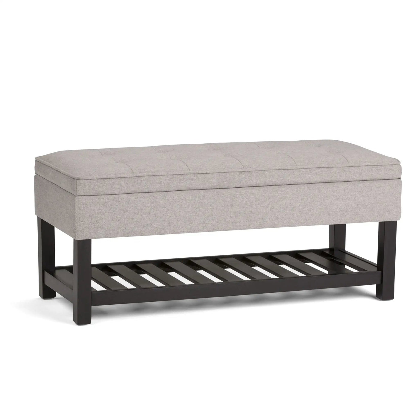 Cosmopolitan - Storage Ottoman Bench With Open Bottom by HouseOfZazla