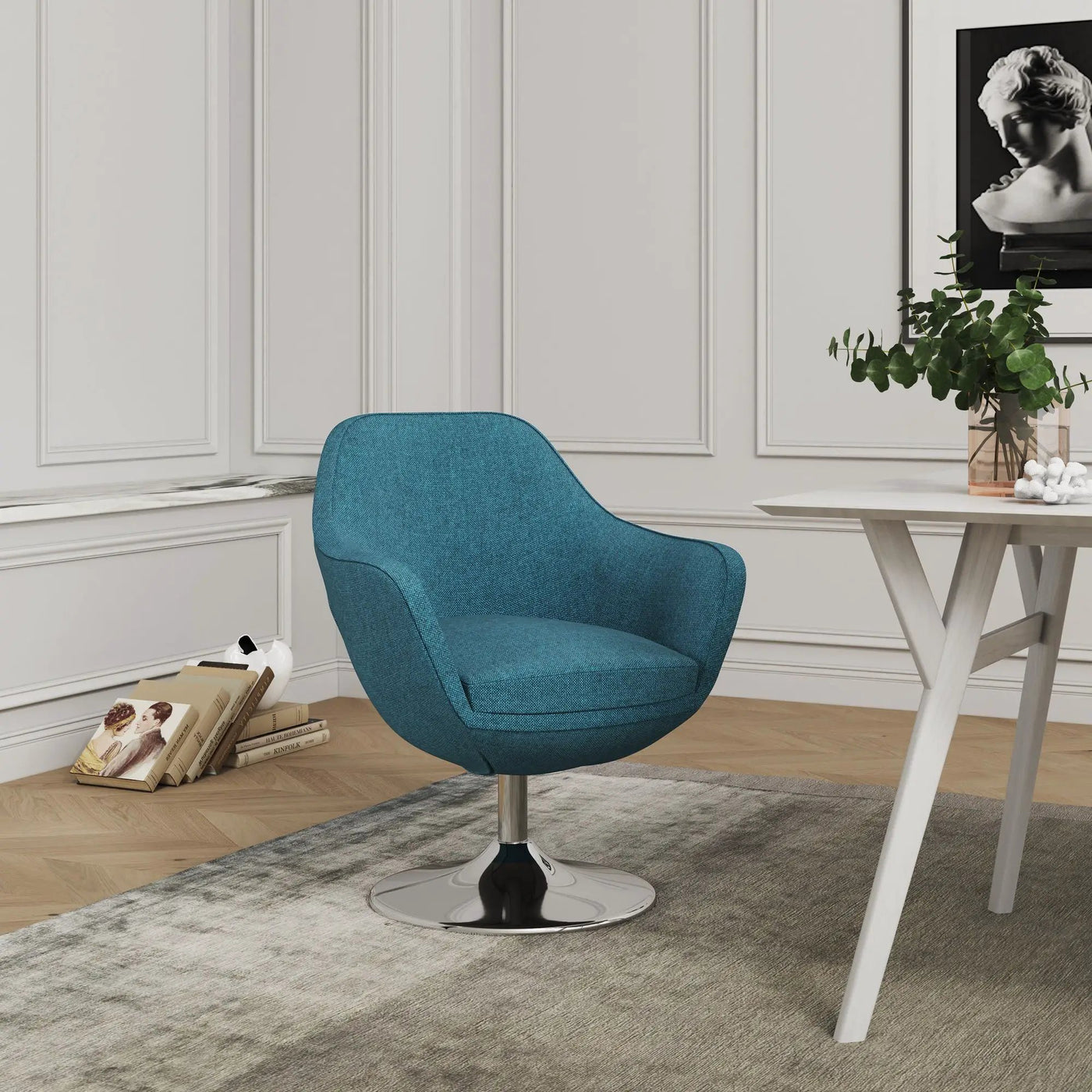 Caisson - Swivel Lounge Chair by HouseOfZazla