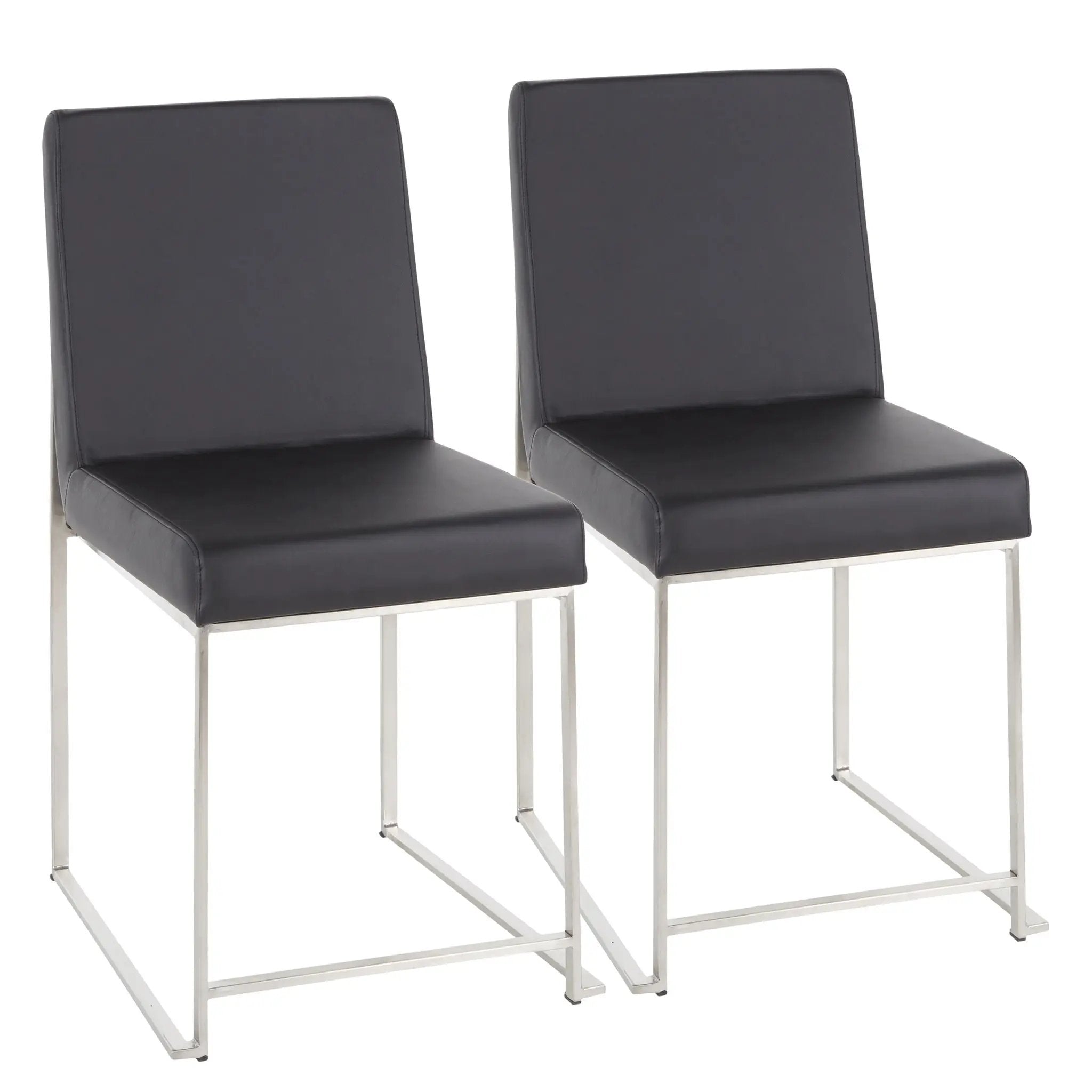 Fuji - Contemporary Modern Elegance High Back Dining Chair (Set of 2) by Unique Piece Furniture