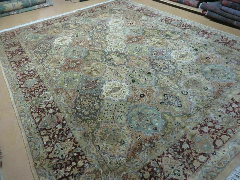 8' X 10' Safavieh Handmade Pakistan Oriental Floral Wool Rug Hand Knotted Organic by Jewel Rugs