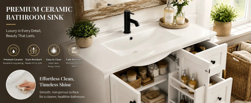 36 Inch Bathroom Vanity by HouseOfZazla