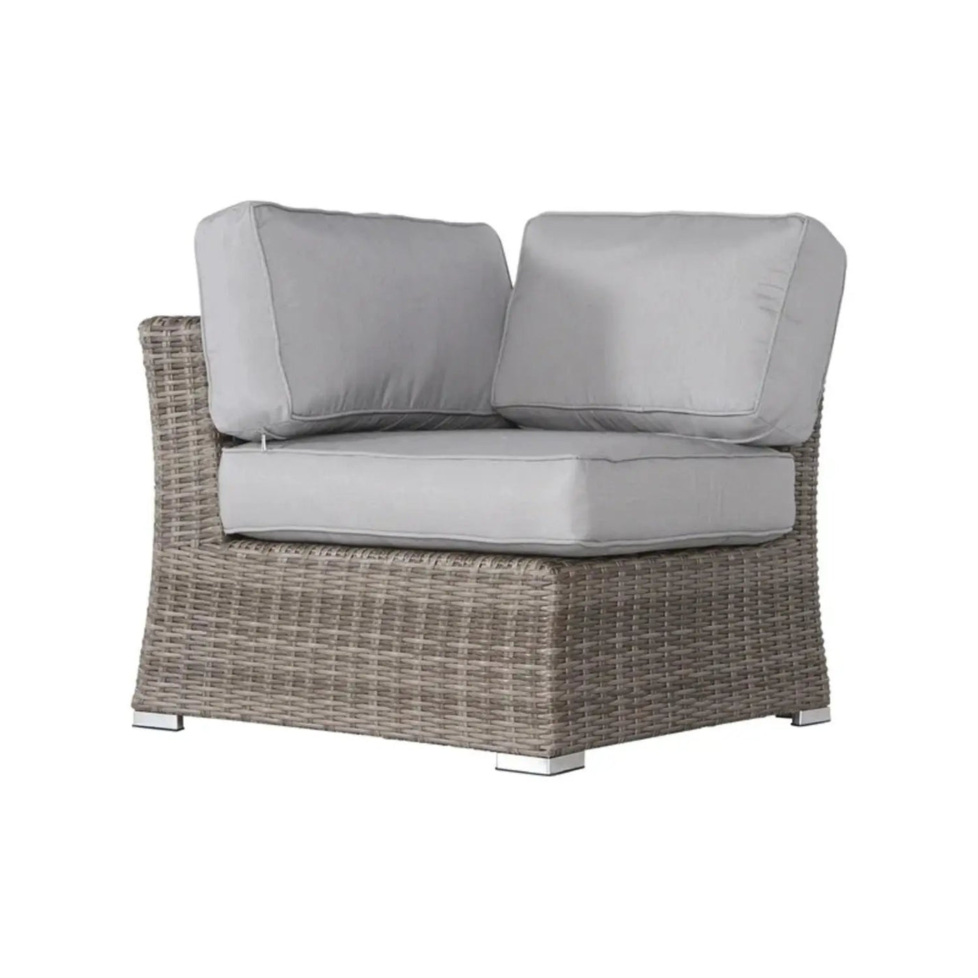 Rattan Sectional Sofa Set With Cushions by HouseOfZazla