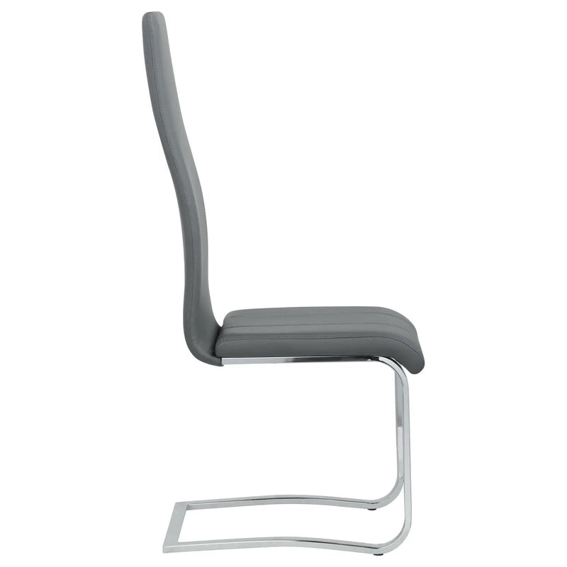 High Back Side Chairs Dining Chairs With Padded Upholstery (Set of 4) by HouseOfZazla