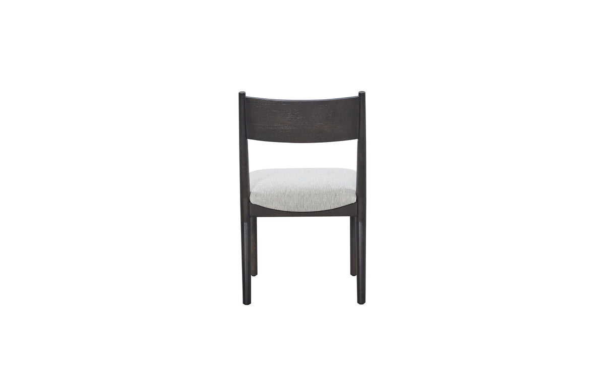 Upholstered Crescent Dining Chairs with Comfortable Upholstery - Peppercorn, photo 5 of 5