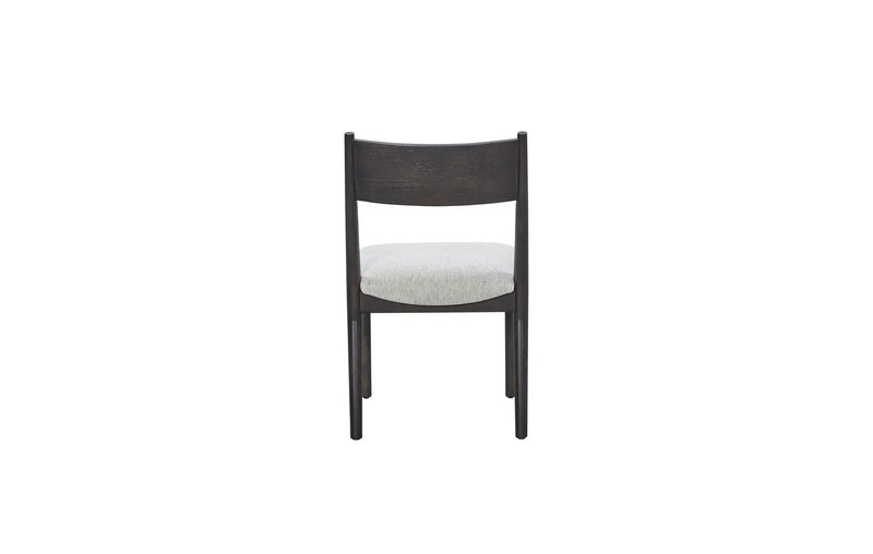 Comfortable Upholstery Cresent Chair (Set of 2) - Peppercorn by Unique Piece Furniture