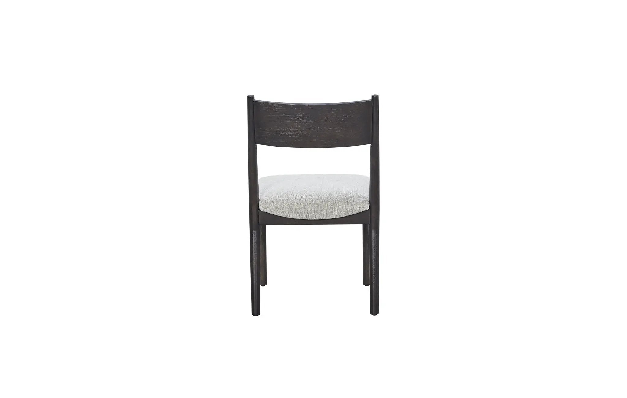Comfortable Upholstery Cresent Chair (Set of 2) - Peppercorn by HouseOfZazla
