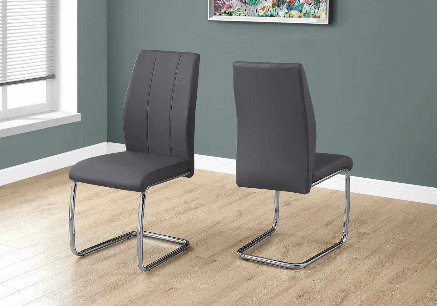 Dining Chair, Side Upholstered for Dining Room, Contemporary & Modern (Set of 2) by HouseOfZazla
