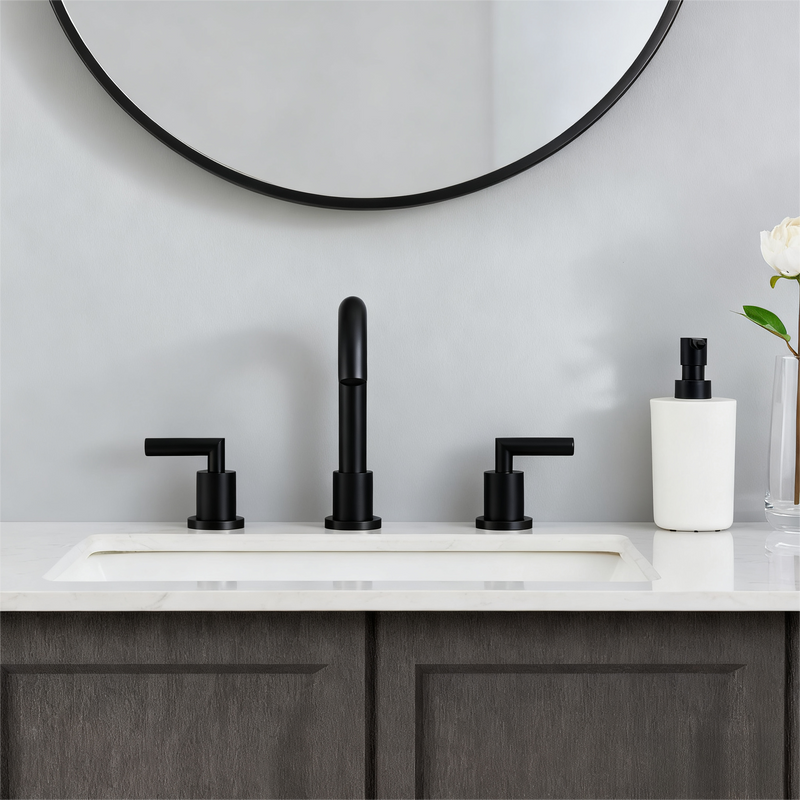 Bathroom Faucet 2 Handle Matte by HouseOfZazla