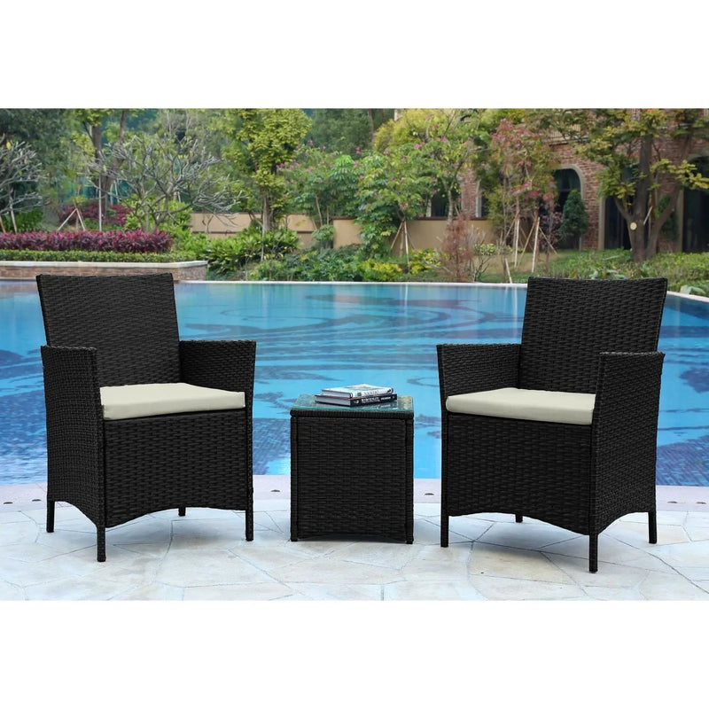 Imperia - 3 Piece Outdoor Patio Set by HouseOfZazla