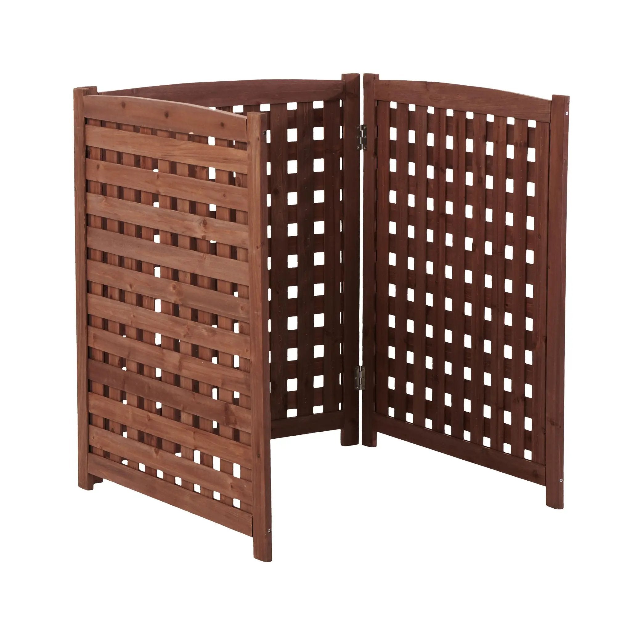 3 Panel Outdoor Air Conditioner Fence Screen by HouseOfZazla