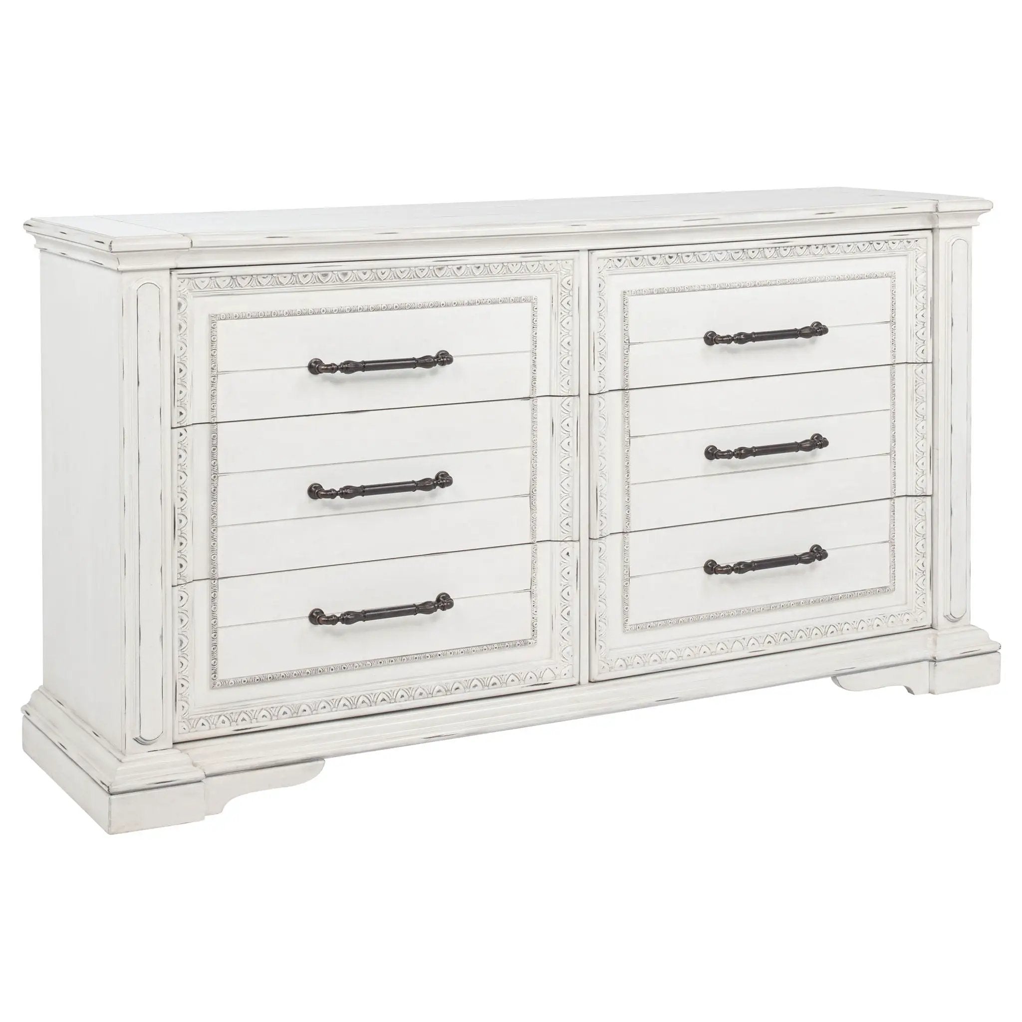 McKinney 5-piece Eastern King Bedroom Set Vintage White by Unique Piece Furniture