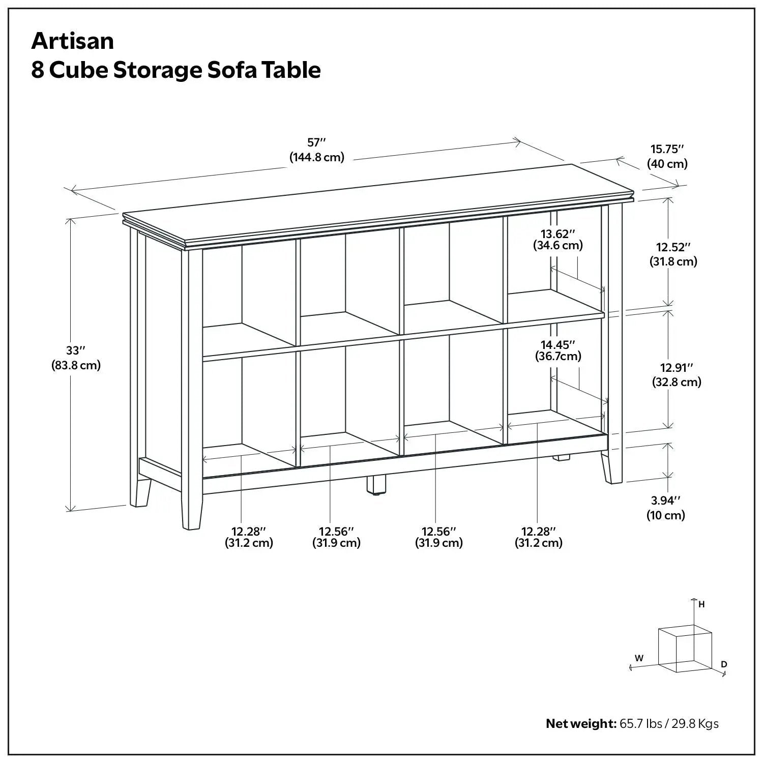Artisan - Cube Storage by Unique Piece Furniture