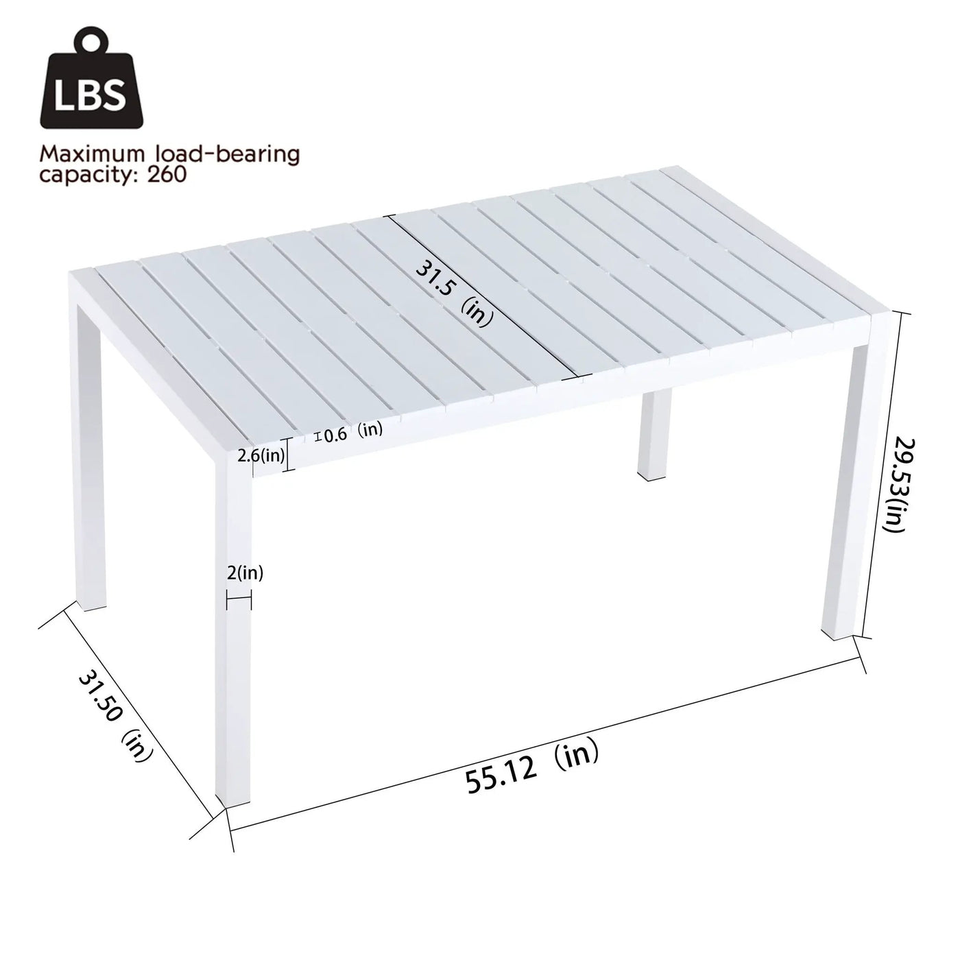 4 Piece Set Of Modern Striped Color- Blocking Single Chairs With Long Table by HouseOfZazla