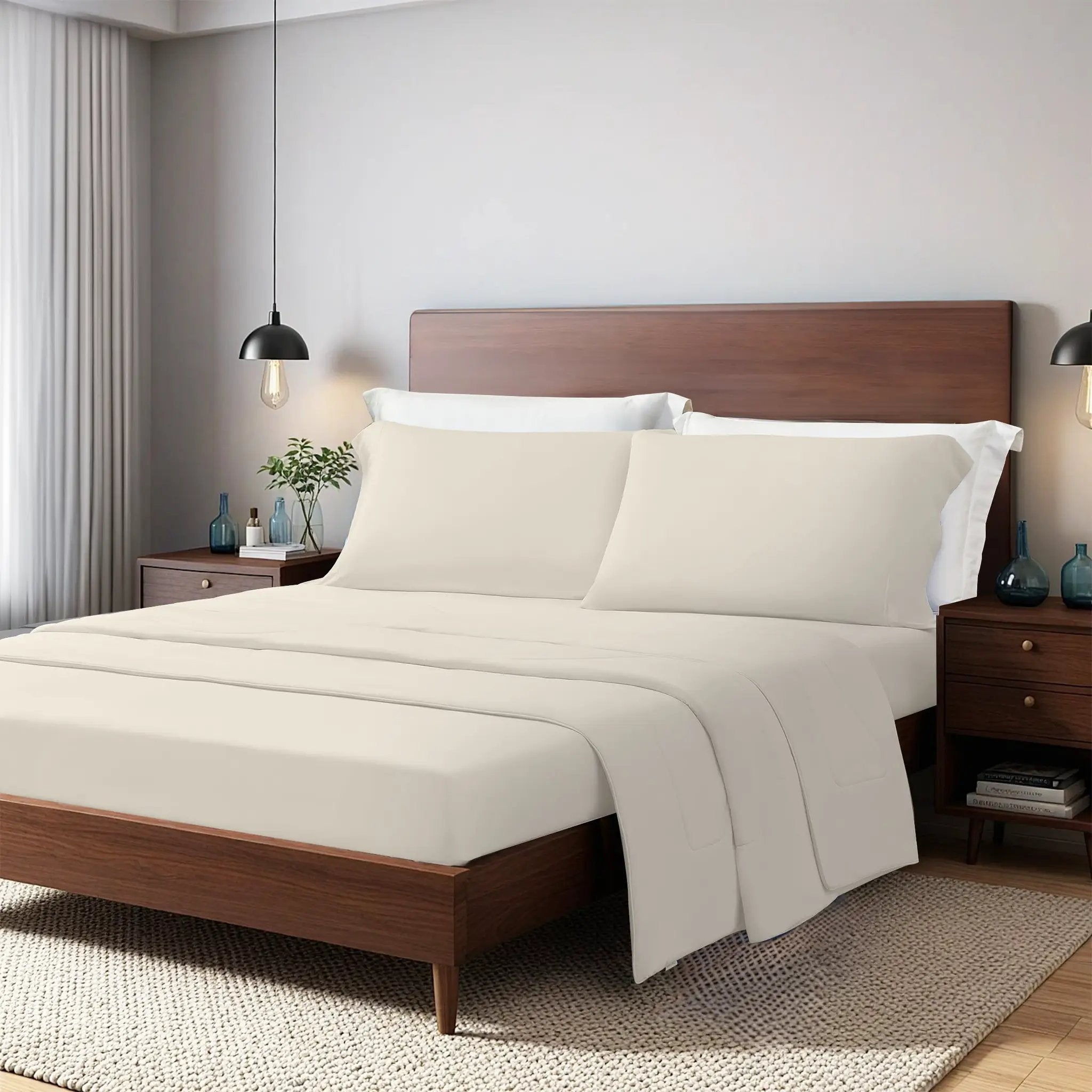 3-Piece King Cooling 3pc Sheet Set by HouseOfZazla