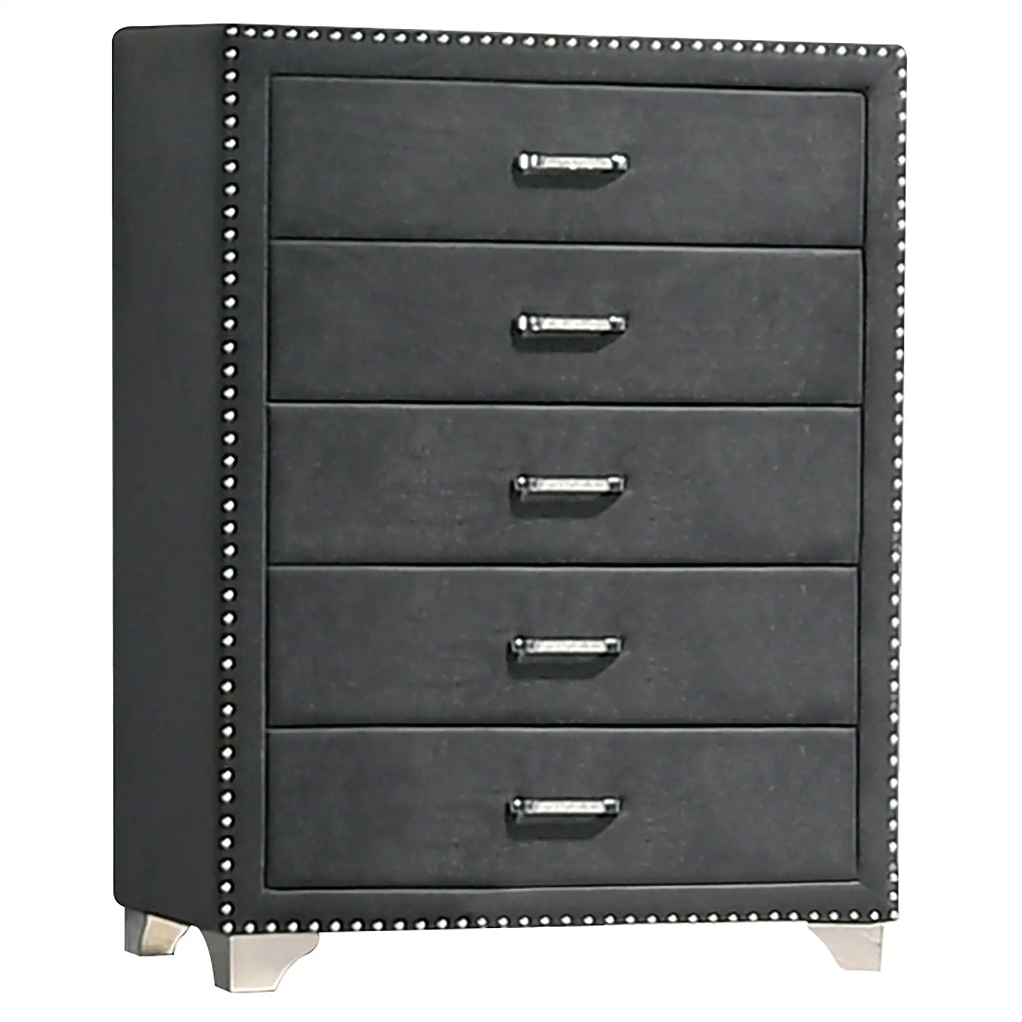 Melody 5-piece California King Bedroom Set Grey by Unique Piece Furniture