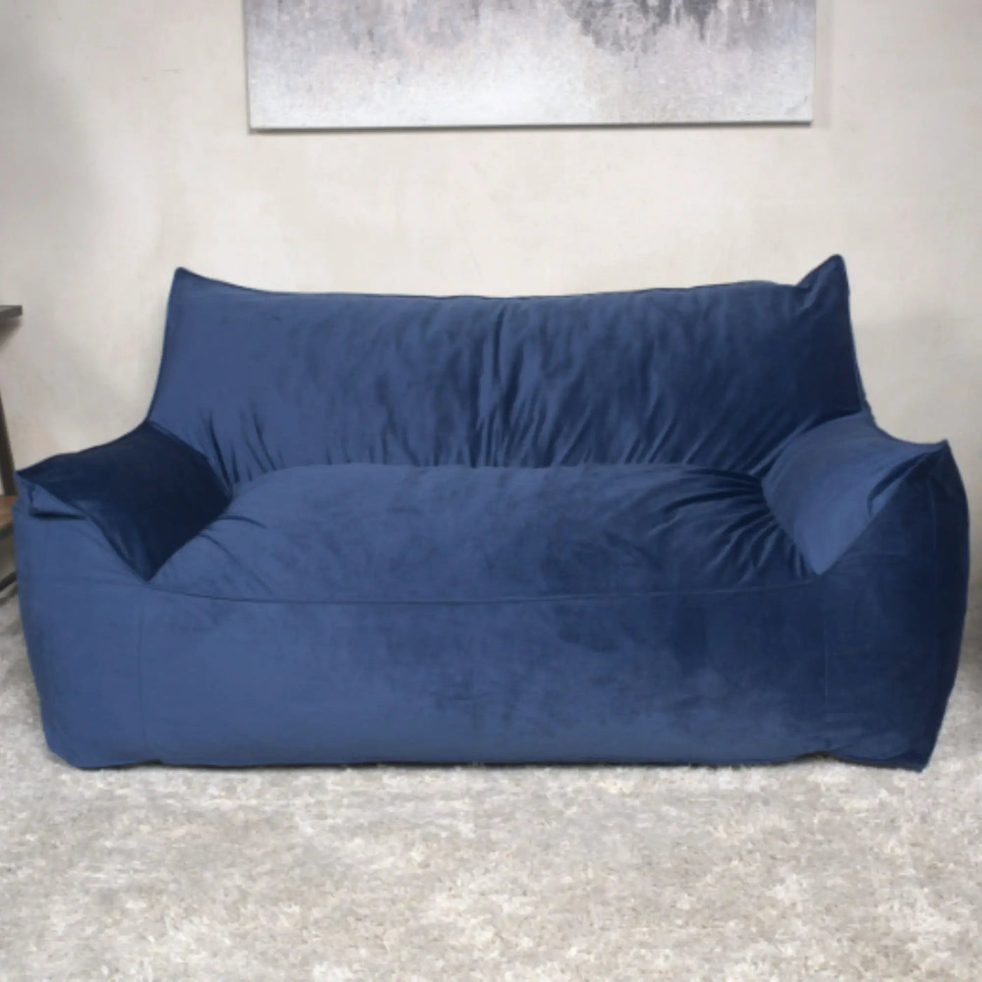 Fila - een Oversized Seater Bean Bag Chair With Armrests by HouseOfZazla