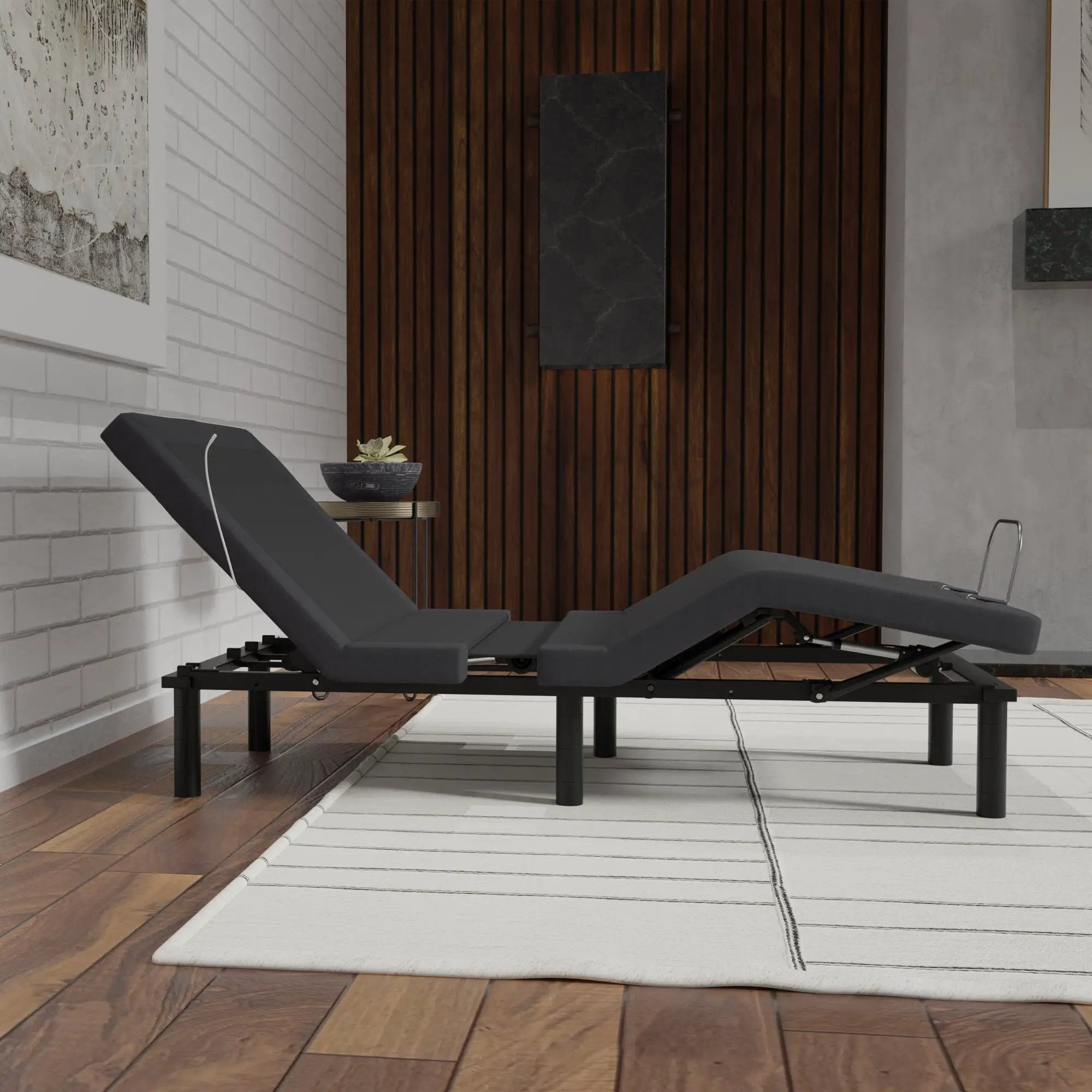 Model G2 Adjustable Base Twin Long with Voice Command Glide Tech LED Lights Zero Clearance by HouseOfZazla